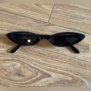 ASOS Small Cat Eye Black Fashion Sunglasses